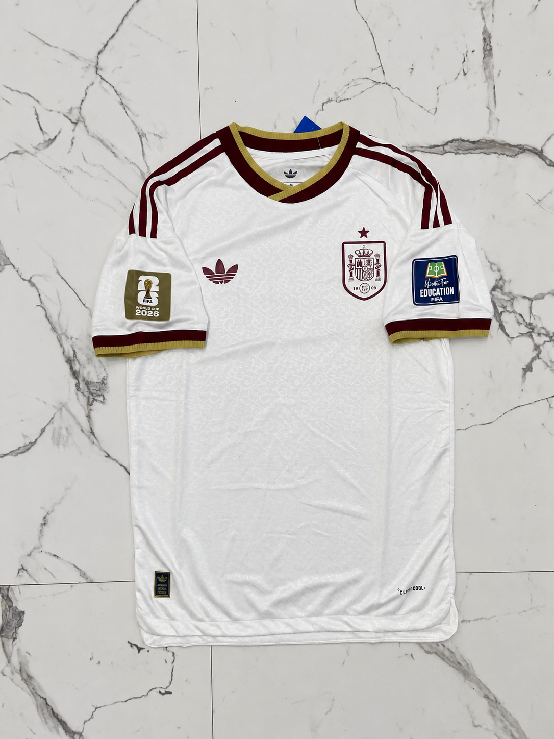 Spain Away Player Version — Plain Back Front
