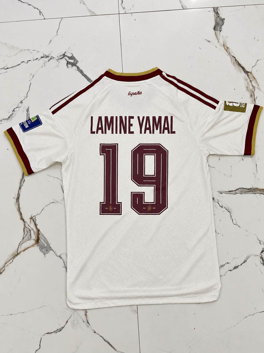 Spain Away Player Version — Lamine Yamal Back