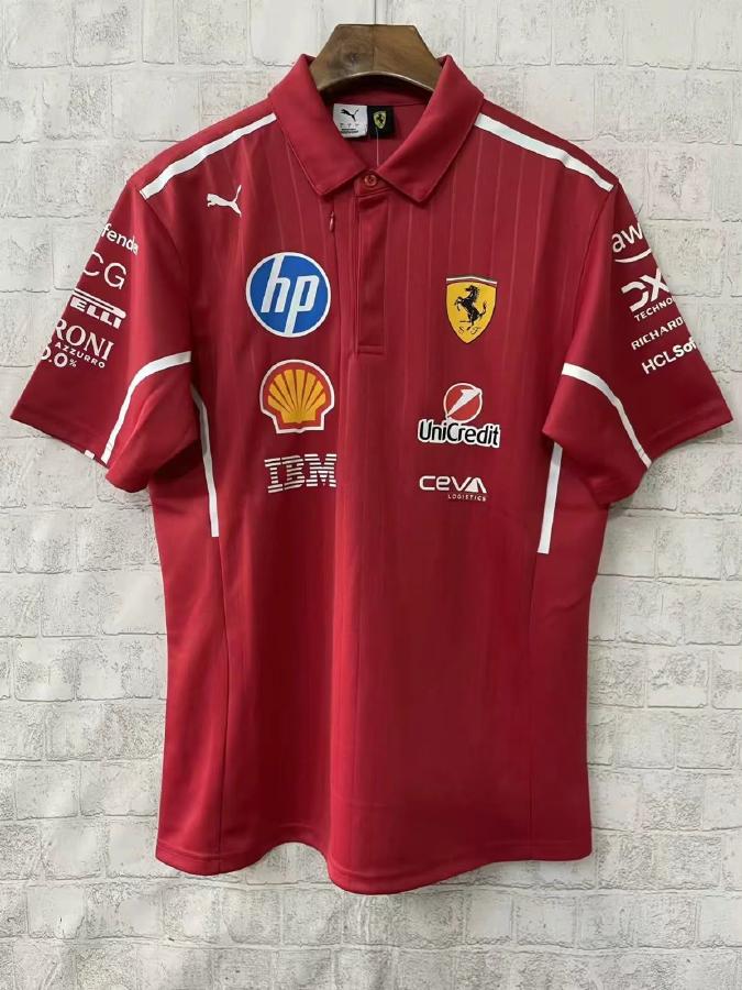 Scuderia Ferrari Red Team Jersey Front