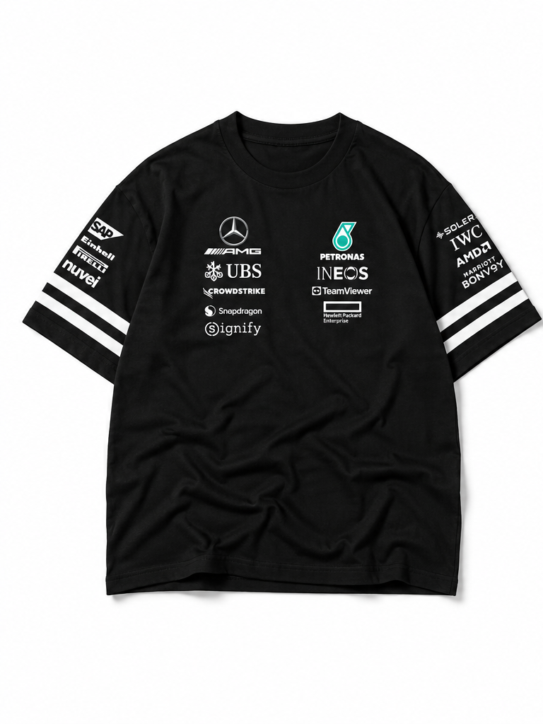 Mercedes Black Team T-shirt