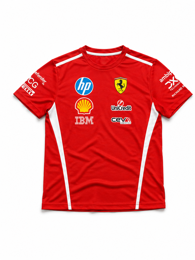 SF Racing 2026 Performance Team T-shirt Front