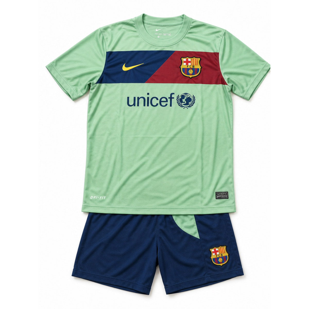 Barcelona Away Retro Jersey Front