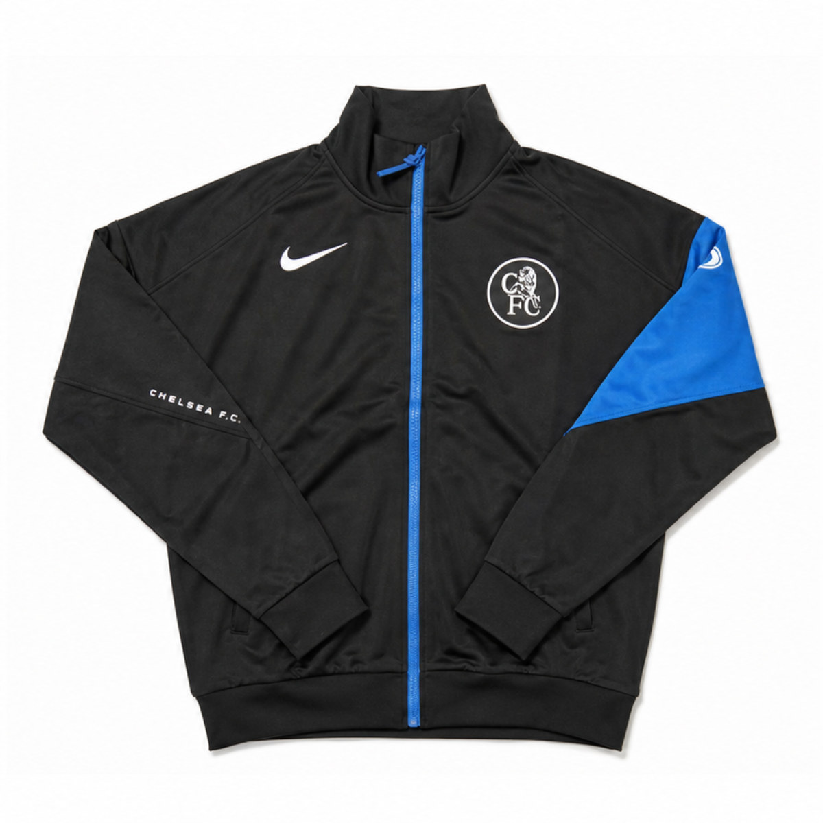 Black Nike Retro Track Jacket Front